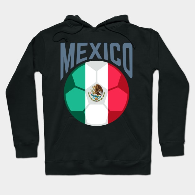 Support Mexican Soccer team. Hoodie by Emma